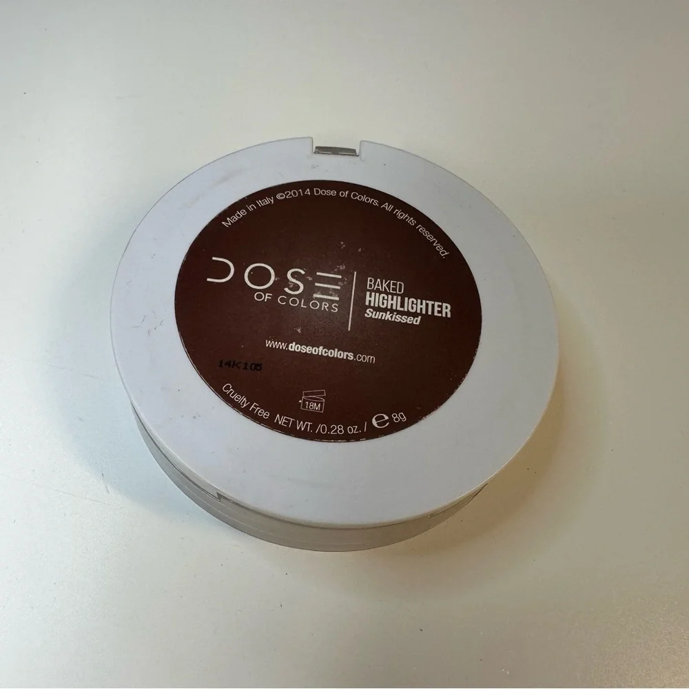 Dose of Colors - Sunkissed Glow Baked Highlighter - Gold